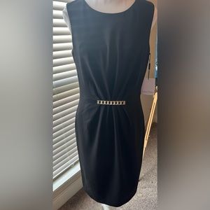 Black Calvin Klein dress size 8.